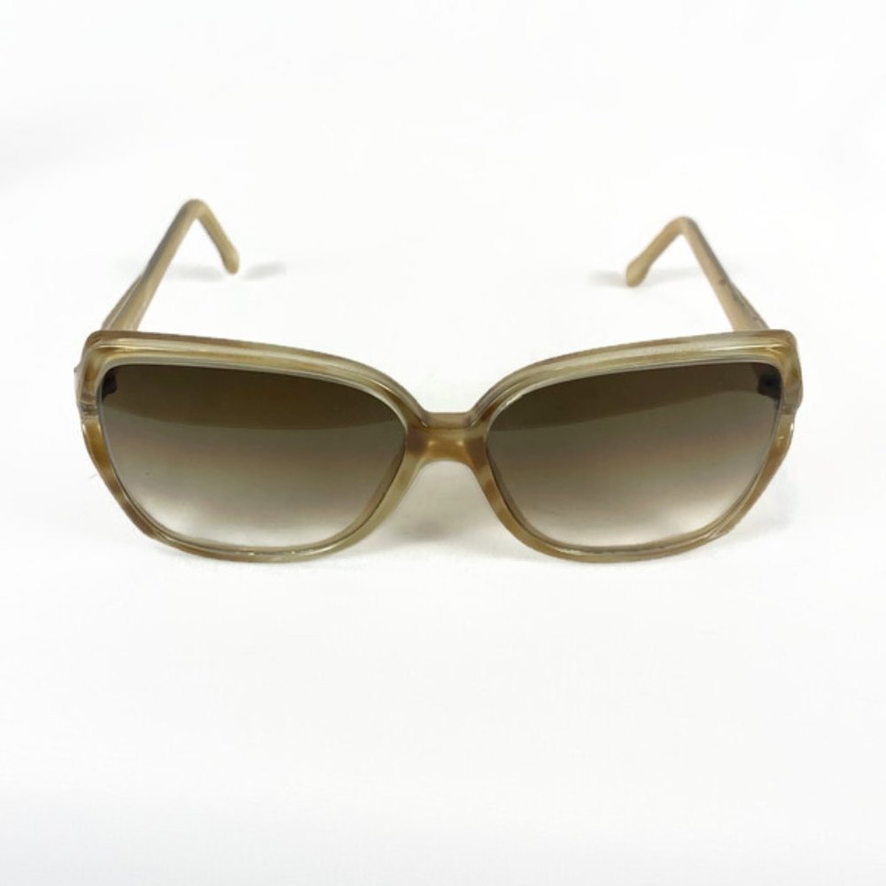 VINTAGE Visual Scene Womens Sunglasses Gold Yellow 12831 BB